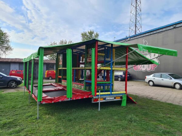 Małpi gaj - sala zabaw - mobilny plac z trampolinami na przyczepie - Image 2