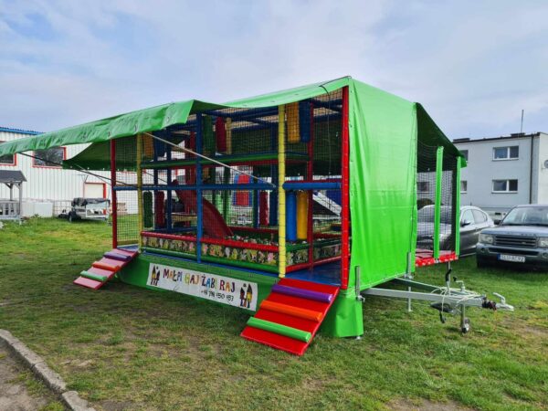 Małpi gaj - sala zabaw - mobilny plac z trampolinami na przyczepie - Image 3