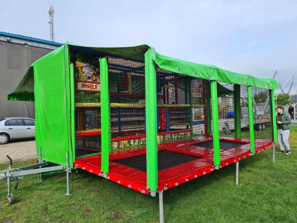 Małpi gaj - sala zabaw - mobilny plac z trampolinami na przyczepie - Image 4