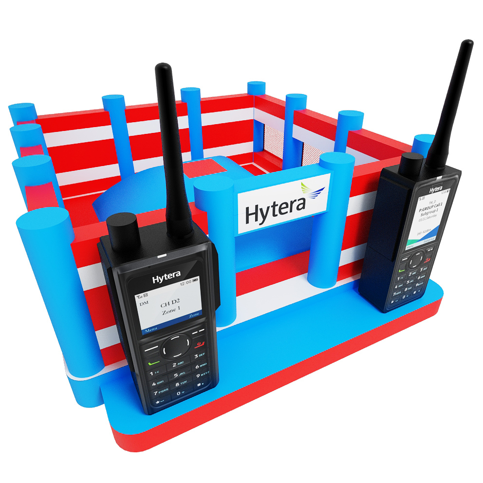 Dmuchana poduszka "Strażacka" sala zabaw - dmuchańce