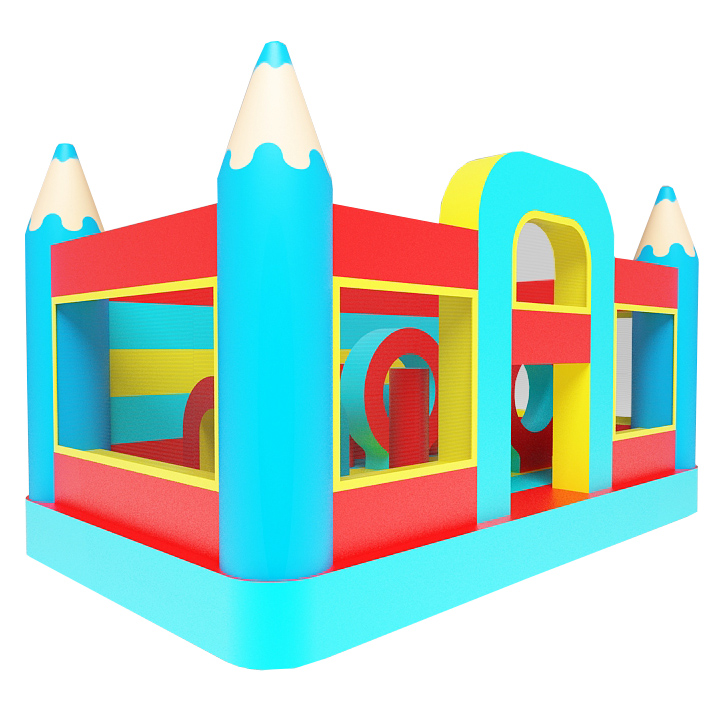 Dmuchany plac zabaw "KREDKI 5x3" sala zabaw - dmuchańce