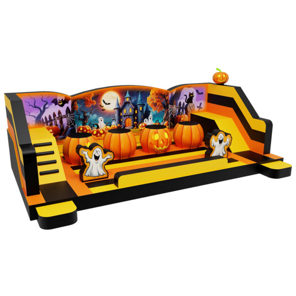 Big Ballers HALLOWEEN tor przeszkód dmuchane kule - dmuchańce