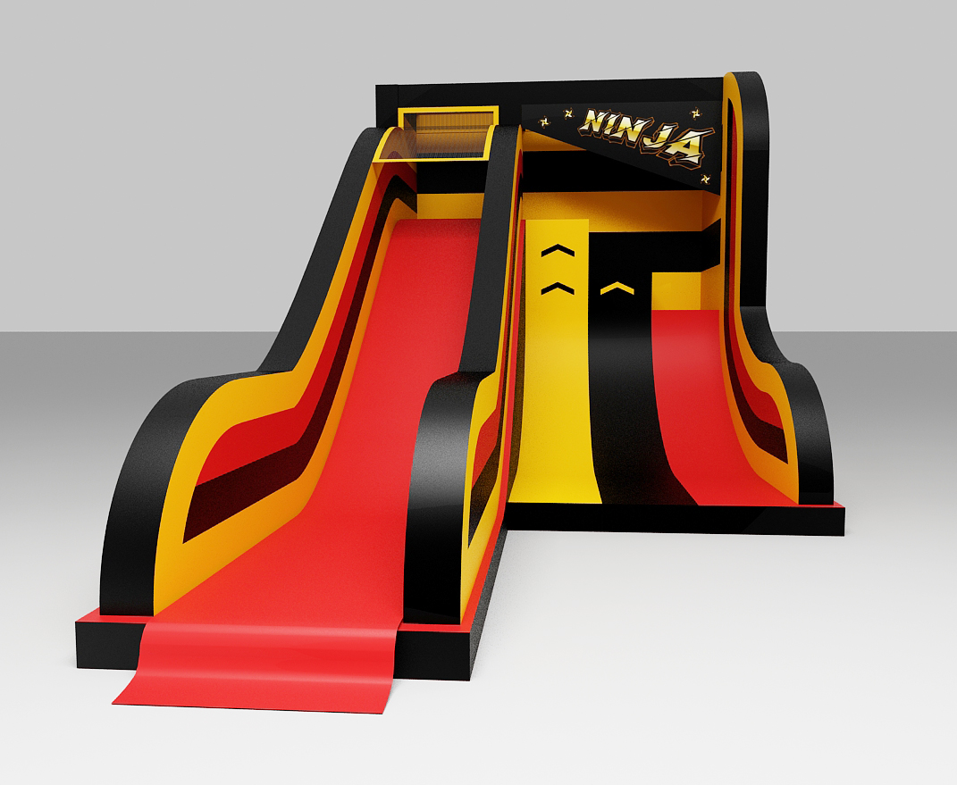 Dmuchany TOR NINJA do wbiegania - dmuchańce - Image 16