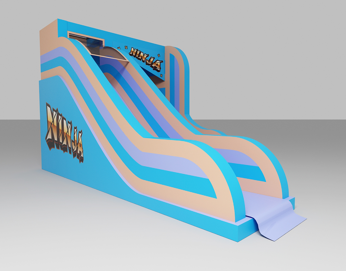 Dmuchany TOR NINJA do wbiegania - dmuchańce - Image 10