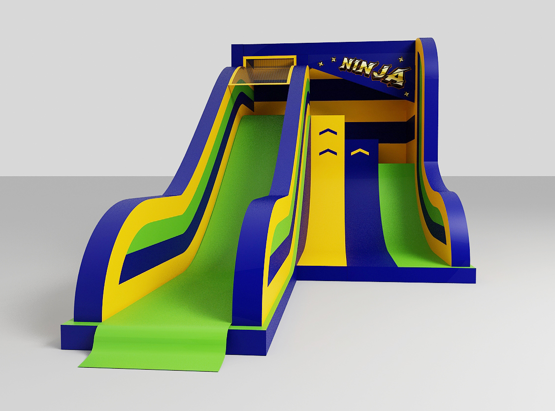 Dmuchany TOR NINJA do wbiegania - dmuchańce - Image 6