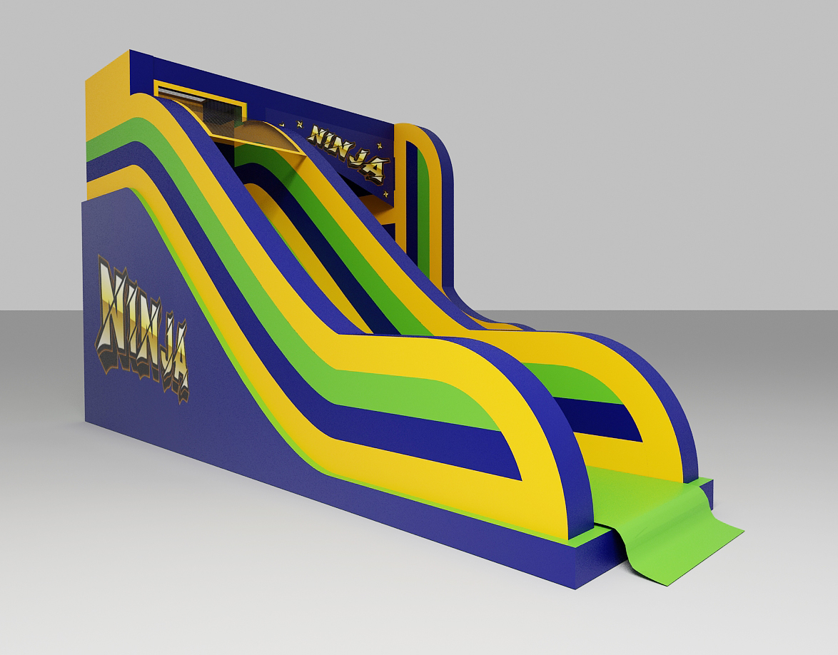 Dmuchany TOR NINJA do wbiegania - dmuchańce - Image 5