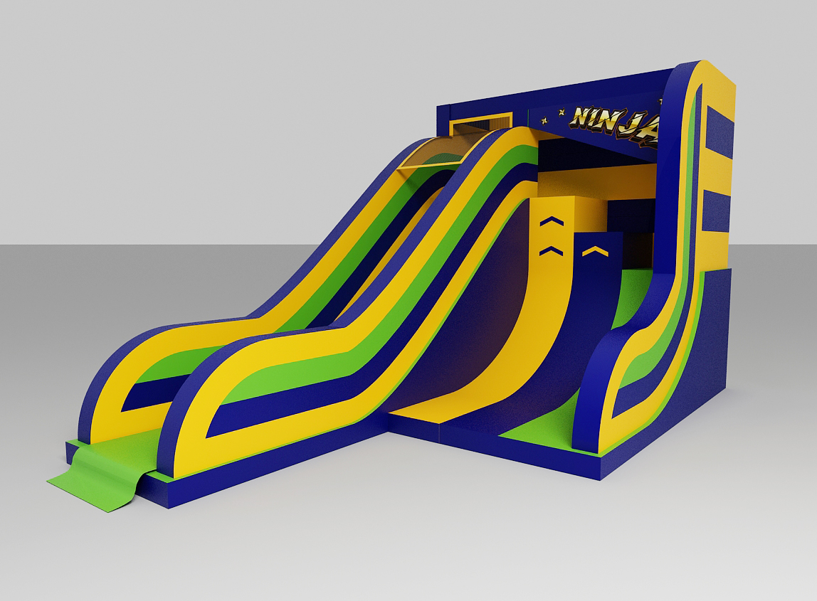 Dmuchany TOR NINJA do wbiegania - dmuchańce - Image 7