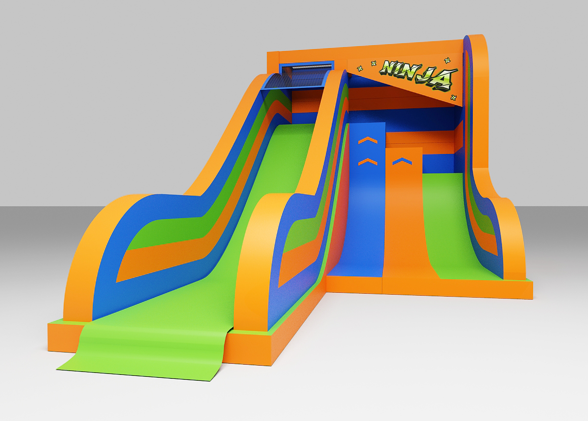 Dmuchany TOR NINJA do wbiegania - dmuchańce - Image 3
