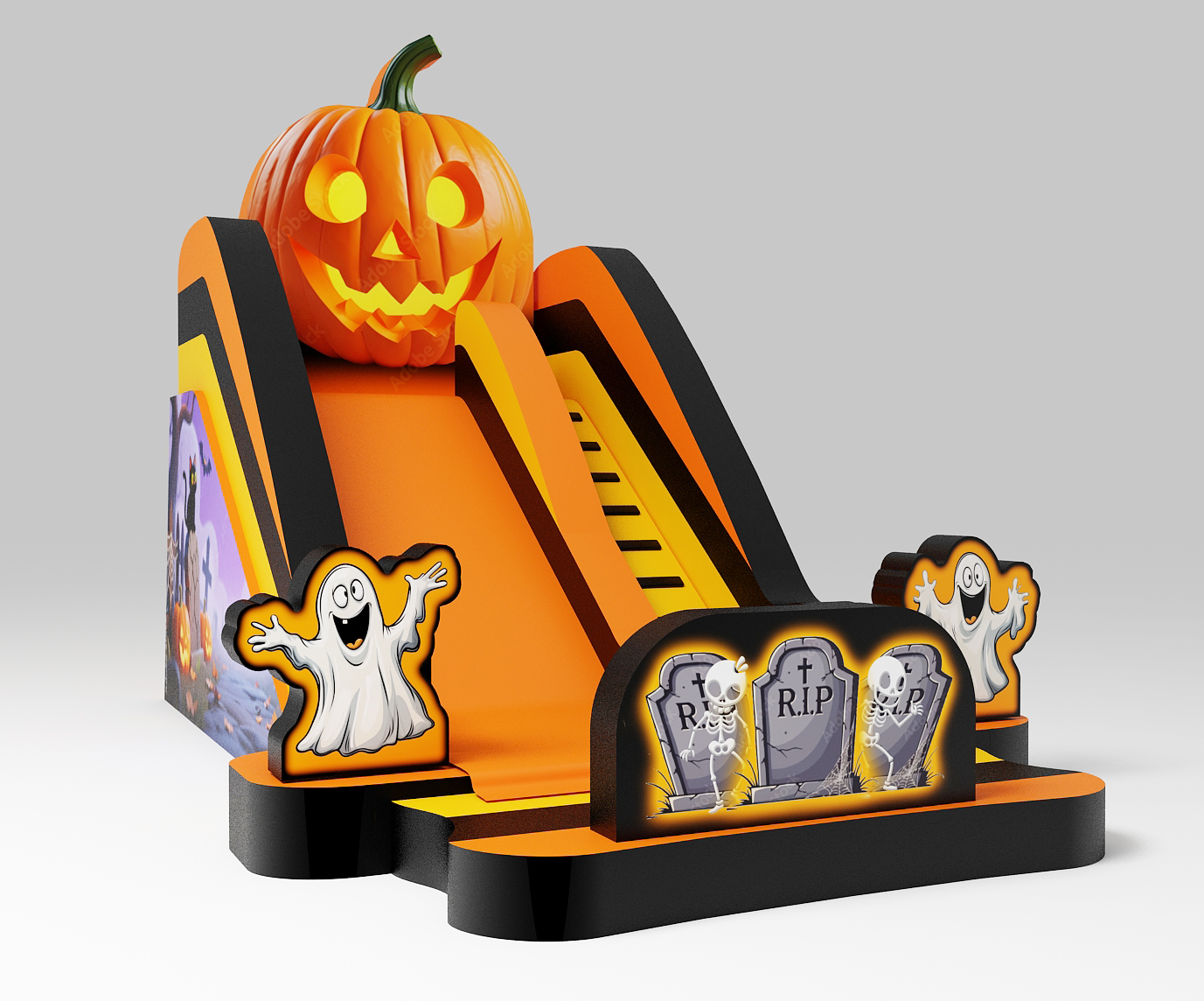 Zjeżdżalnia dmuchana "HALLOWEEN" - dmuchańce - Image 8