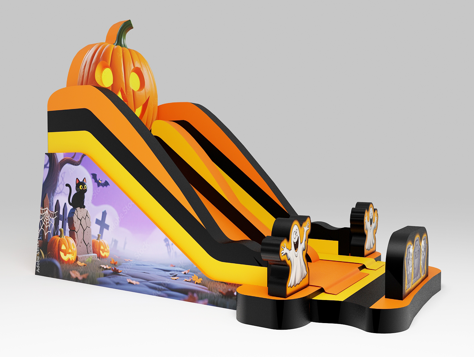 Zjeżdżalnia dmuchana "HALLOWEEN" - dmuchańce - Image 7