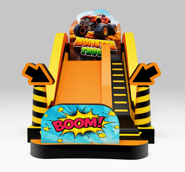 Zjeżdżalnia dmuchana "MONSTER TRUCK" - dmuchańce - Image 11