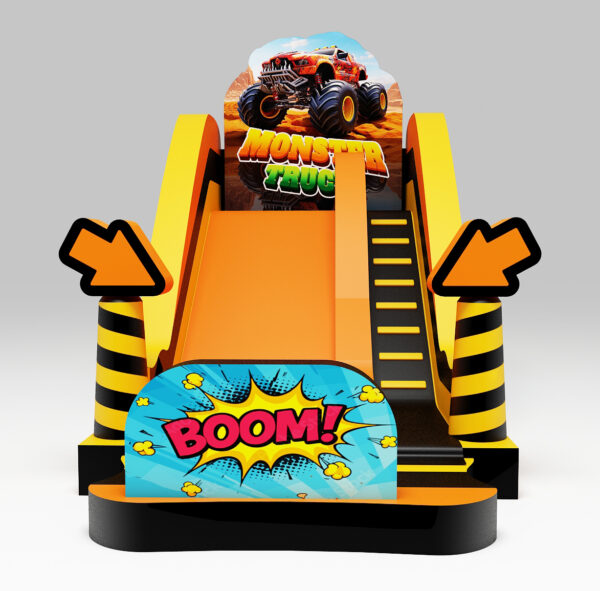 Zjeżdżalnia dmuchana "MONSTER TRUCK" - dmuchańce - Image 10