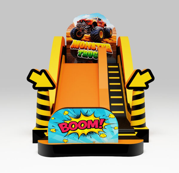 Zjeżdżalnia dmuchana "MONSTER TRUCK" - dmuchańce - Image 2