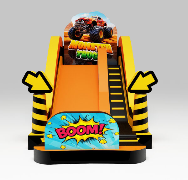 Zjeżdżalnia dmuchana "MONSTER TRUCK" - dmuchańce - Image 4