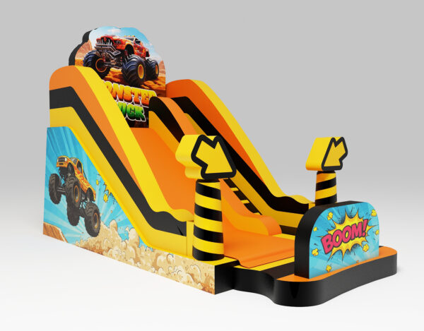 Zjeżdżalnia dmuchana "MONSTER TRUCK" - dmuchańce - Image 5