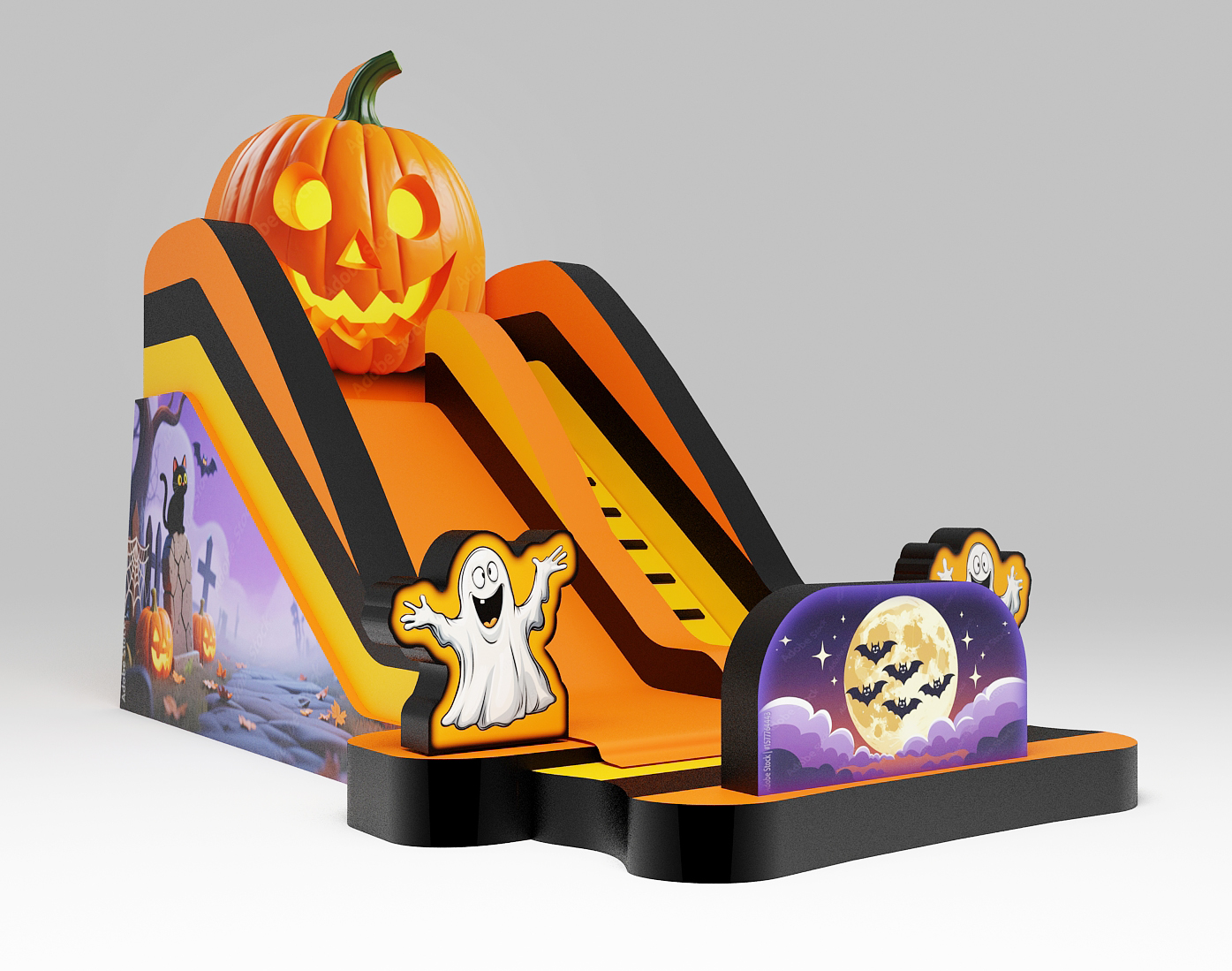 Zjeżdżalnia dmuchana "HALLOWEEN" - dmuchańce - Image 3